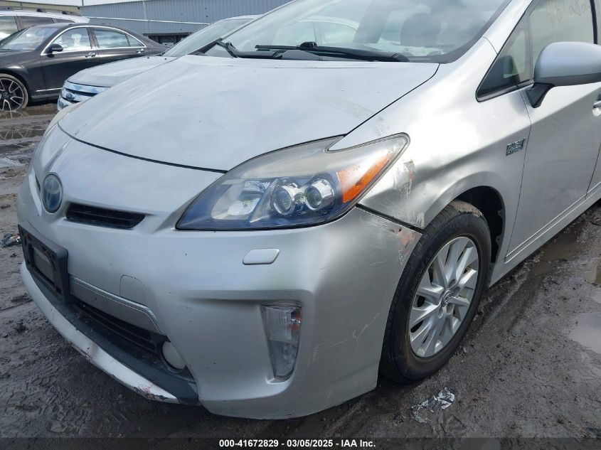 2012 Toyota Prius Plug-In Advanced VIN: JTDKN3DPXC3012016 Lot: 41672829