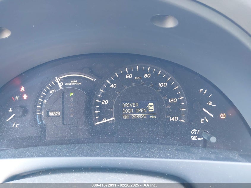 2009 TOYOTA CAMRY HYBRID VIN: JTNBB46K893051871