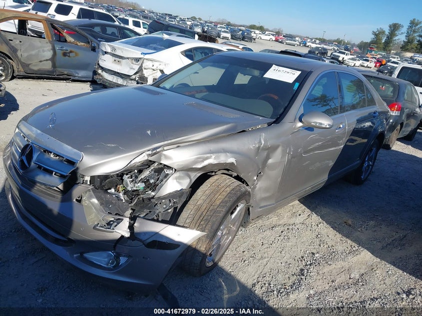 2008 MERCEDES-BENZ S VIN: WDDNG71X38A207385
