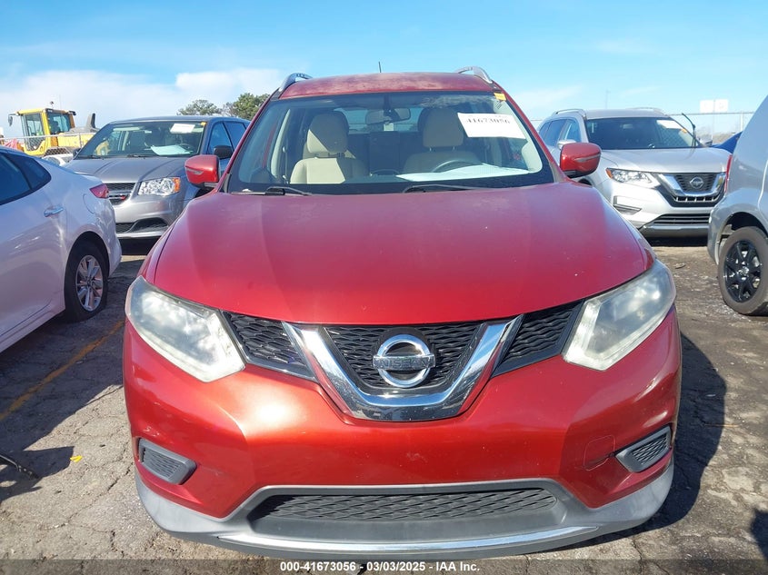 2016 NISSAN ROGUE SV - KNMAT2MT3GP593110