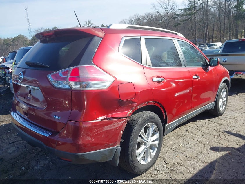 2016 NISSAN ROGUE SV - KNMAT2MT3GP593110