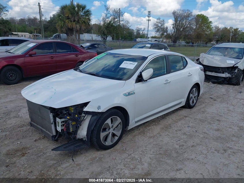 2014 KIA OPTIMA HYBRID VIN: KNAGM4AD5E5075375