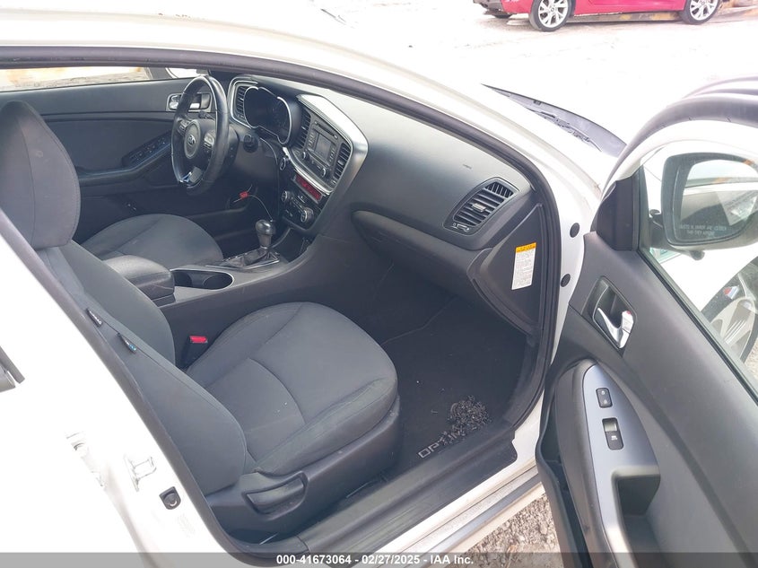2014 KIA OPTIMA HYBRID VIN: KNAGM4AD5E5075375