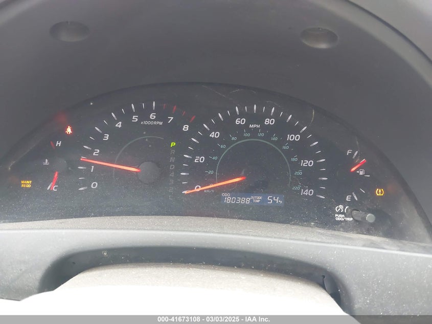 2007 TOYOTA CAMRY VIN: 4T1BE46K87U051349