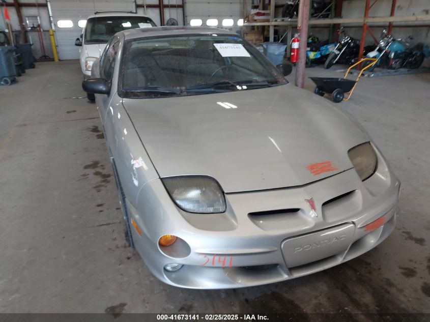 2000 Pontiac Sunfire Gt VIN: 1G2JD12T5Y7203561 Lot: 41673141