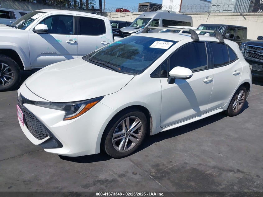 2020 TOYOTA COROLLA VIN: JTND4RBE8L3082724