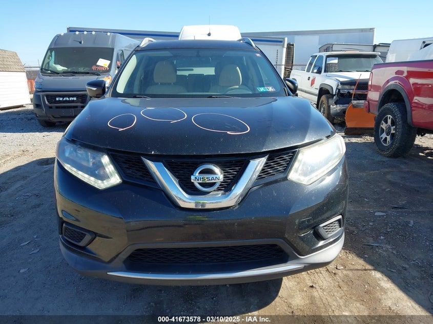 2015 NISSAN ROGUE SV - KNMAT2MV0FP522057