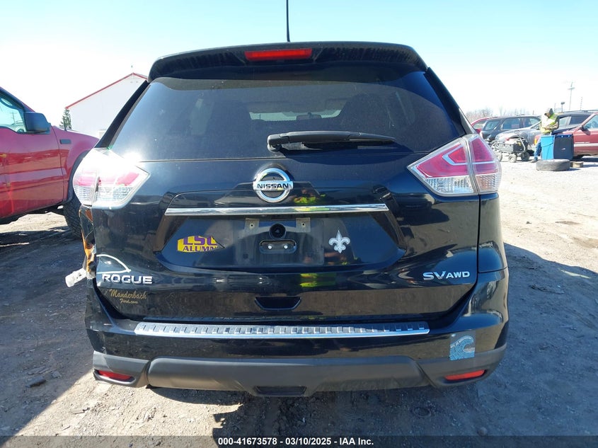 2015 NISSAN ROGUE SV - KNMAT2MV0FP522057
