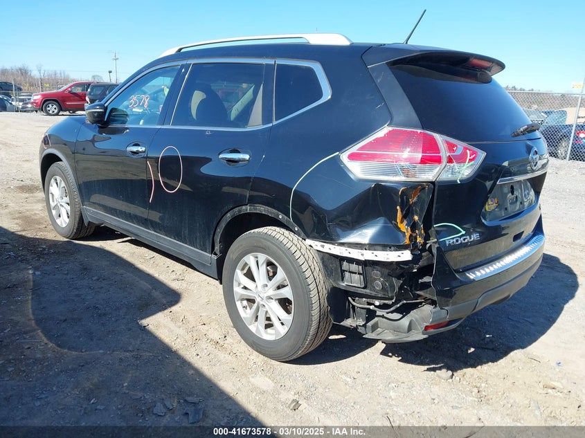 2015 NISSAN ROGUE SV - KNMAT2MV0FP522057