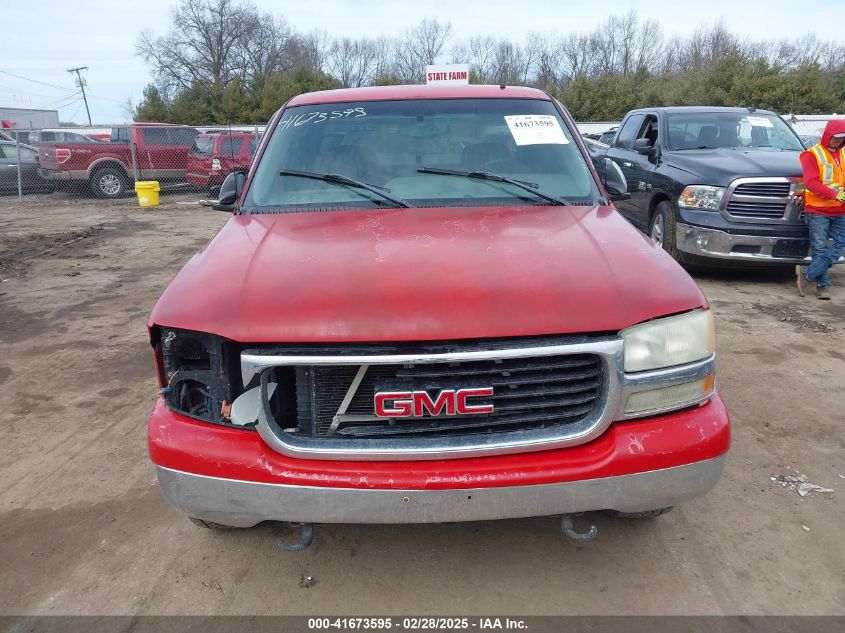 2001 GMC Sierra 1500 Sle VIN: 2GTEK19T511342889 Lot: 41673595