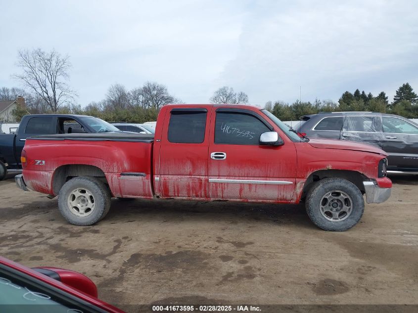 2001 GMC Sierra 1500 Sle VIN: 2GTEK19T511342889 Lot: 41673595