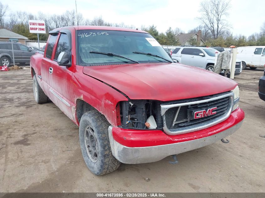 2001 GMC Sierra 1500 Sle VIN: 2GTEK19T511342889 Lot: 41673595