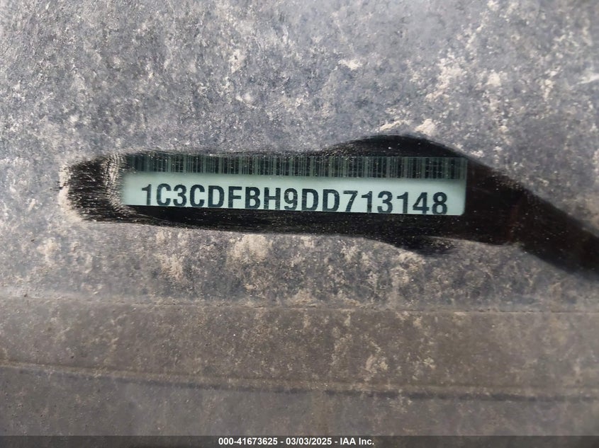 2013 DODGE DART SXT - 1C3CDFBH9DD713148