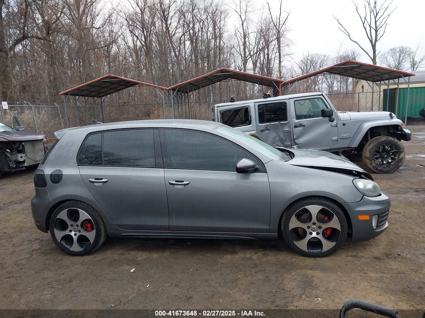2012 VOLKSWAGEN GTI VIN: WVWHD7AJ2CW313740