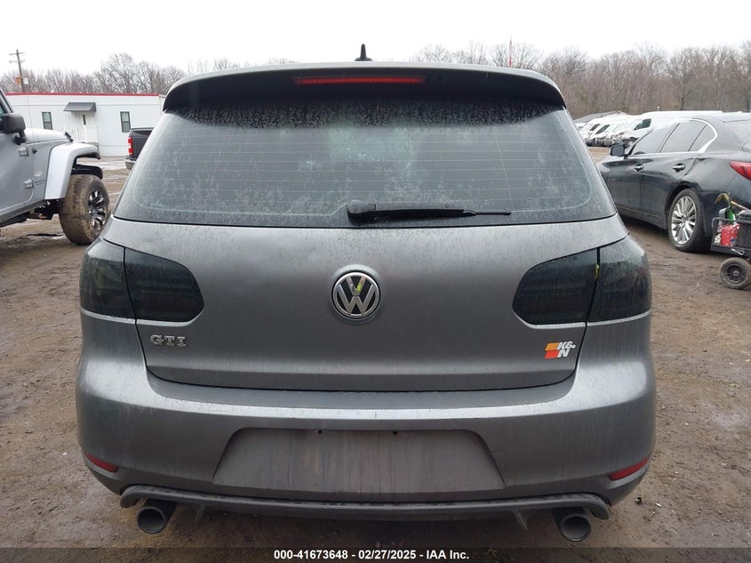 2012 VOLKSWAGEN GTI VIN: WVWHD7AJ2CW313740