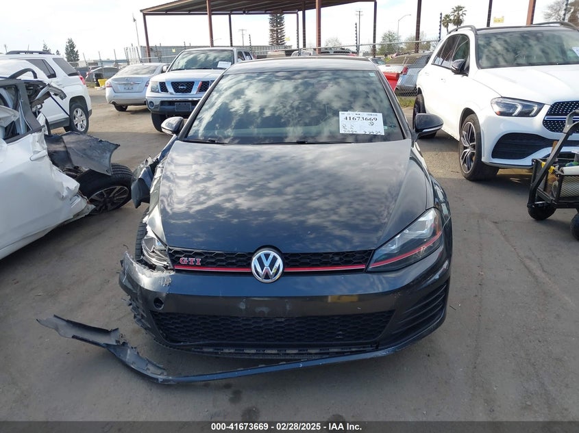 2017 VOLKSWAGEN GOLF GTI AUTOBAHN 4-DOOR/S 4-DOOR/SE 4-DOOR/SPORT 4-DOOR - 3VW547AU2HM023421