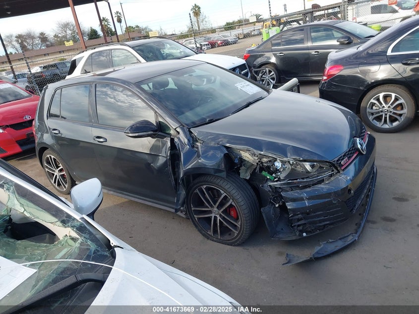 2017 VOLKSWAGEN GOLF GTI AUTOBAHN 4-DOOR/S 4-DOOR/SE 4-DOOR/SPORT 4-DOOR - 3VW547AU2HM023421