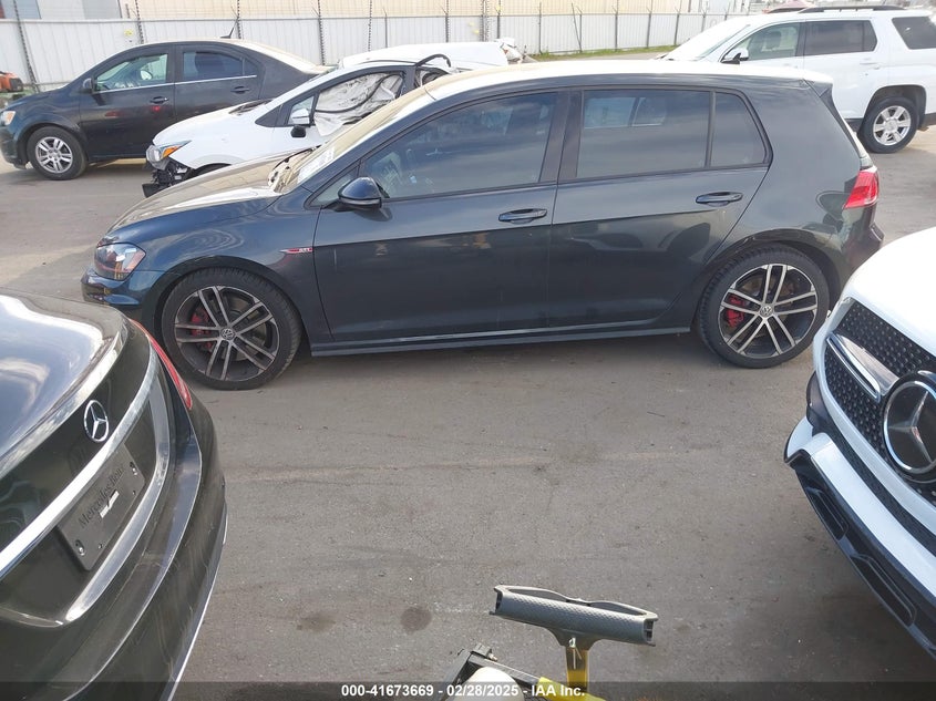 2017 VOLKSWAGEN GOLF GTI AUTOBAHN 4-DOOR/S 4-DOOR/SE 4-DOOR/SPORT 4-DOOR - 3VW547AU2HM023421