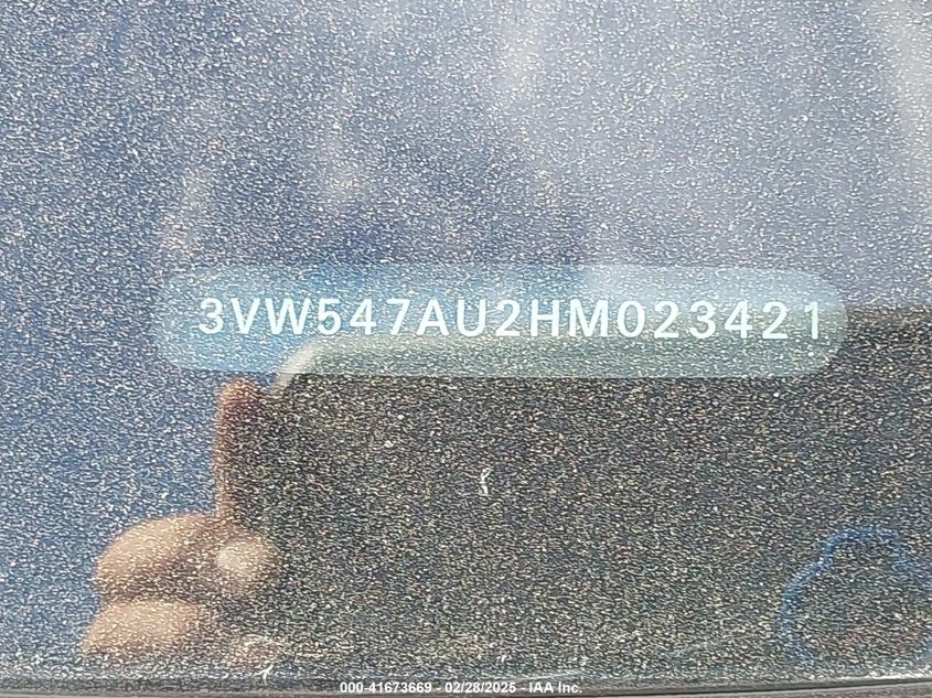 2017 VOLKSWAGEN GOLF GTI AUTOBAHN 4-DOOR/S 4-DOOR/SE 4-DOOR/SPORT 4-DOOR - 3VW547AU2HM023421