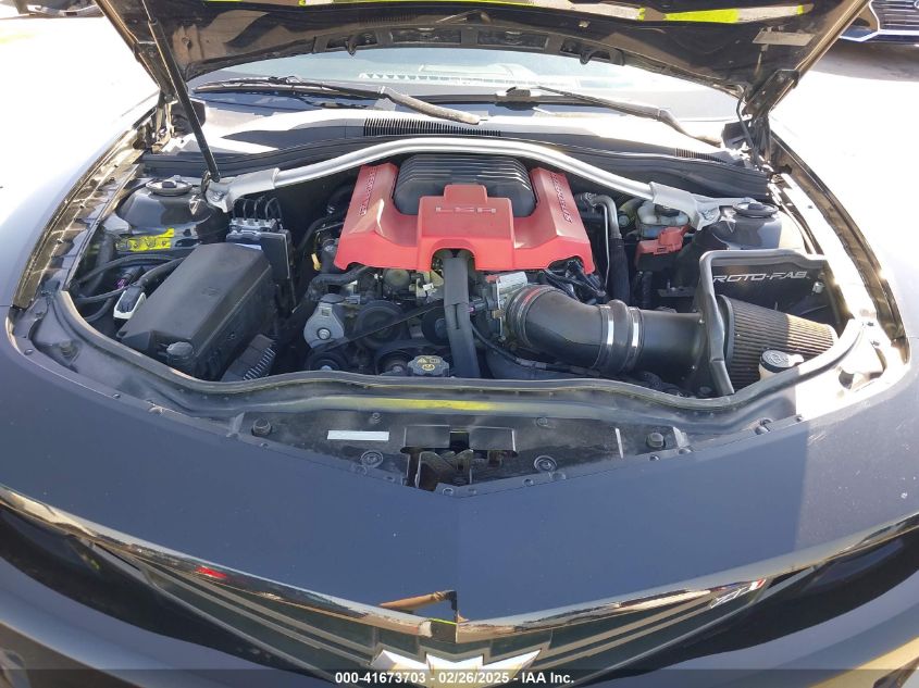 2013 Chevrolet Camaro Zl1 VIN: 2G1FL1EP9D9804315 Lot: 41673703