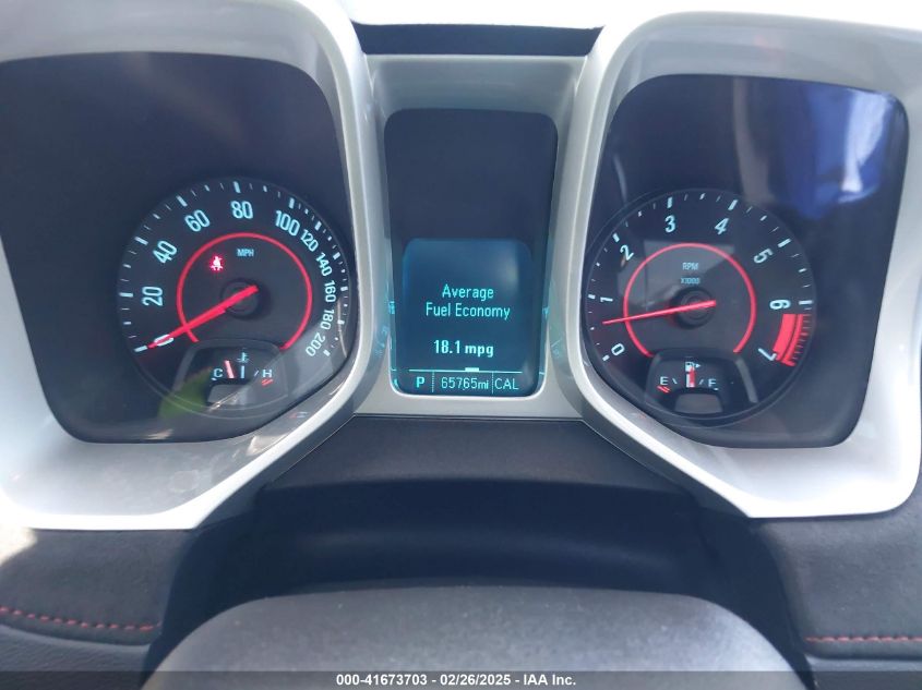 2013 Chevrolet Camaro Zl1 VIN: 2G1FL1EP9D9804315 Lot: 41673703