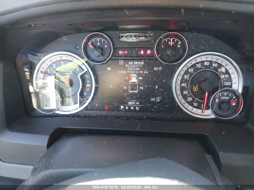 2018 RAM 2500 BIG HORN  4X4 6'4 BOX - 3C6UR5DLXJG193545