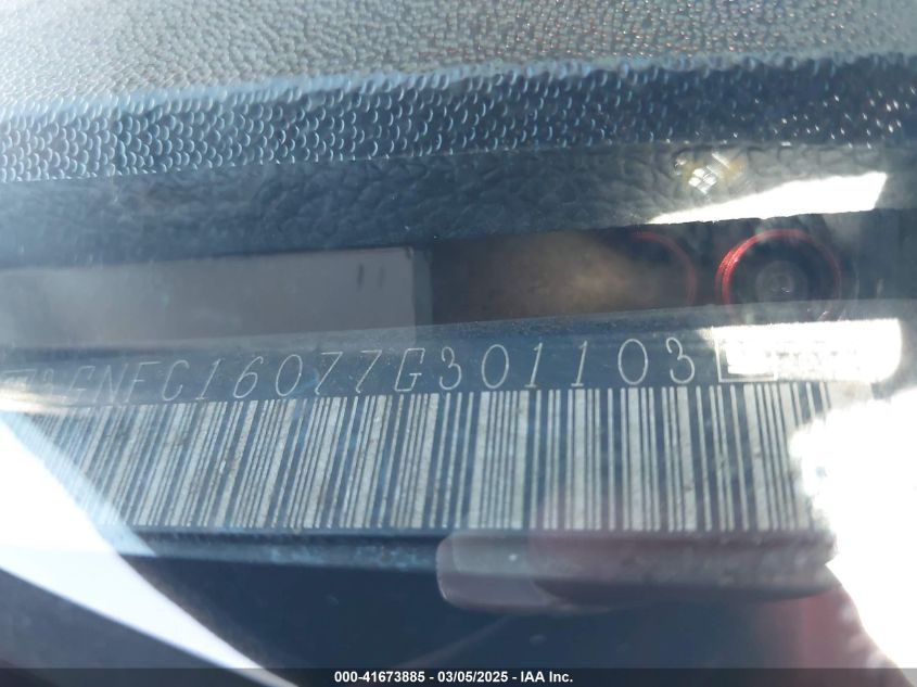 2007 Chevrolet Suburban 1500 Lt VIN: 3GNFC16077G301103 Lot: 41673885