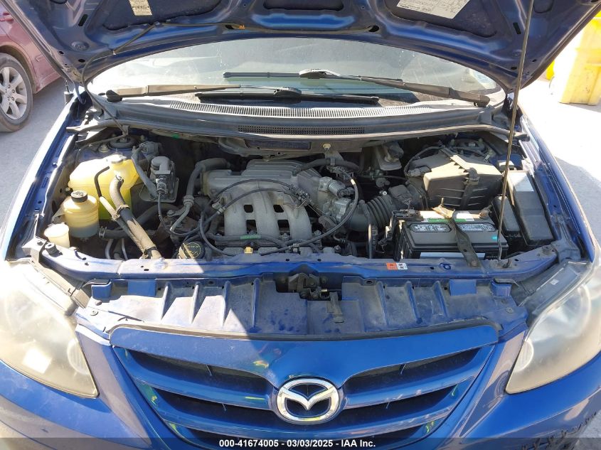 2005 Mazda Mpv Lx VIN: JM3LW28J450540647 Lot: 41674005