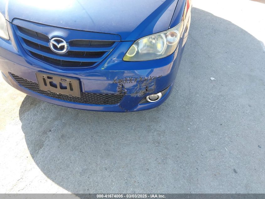 2005 Mazda Mpv Lx VIN: JM3LW28J450540647 Lot: 41674005