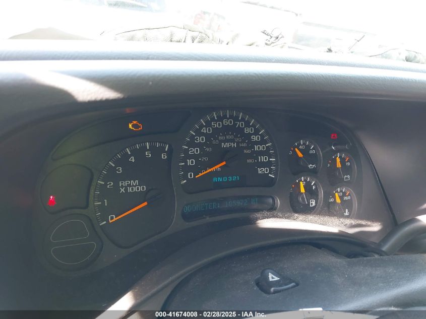 2004 Chevrolet Silverado 1500 Ls VIN: 2GCEK19T341236817 Lot: 41674008