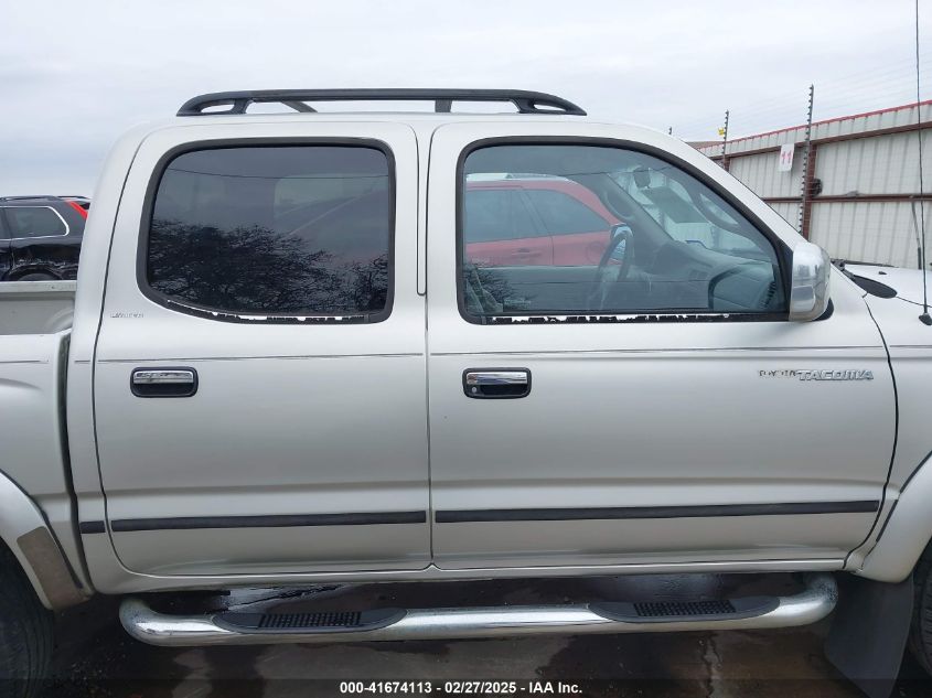 2002 Toyota Tacoma Prerunner V6 VIN: 5TEGN92N42Z888865 Lot: 41674113