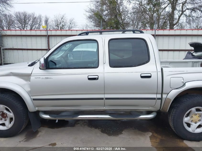 2002 Toyota Tacoma Prerunner V6 VIN: 5TEGN92N42Z888865 Lot: 41674113