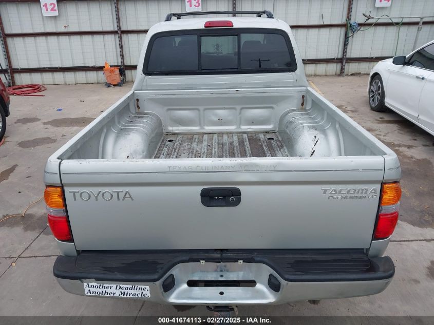 2002 Toyota Tacoma Prerunner V6 VIN: 5TEGN92N42Z888865 Lot: 41674113