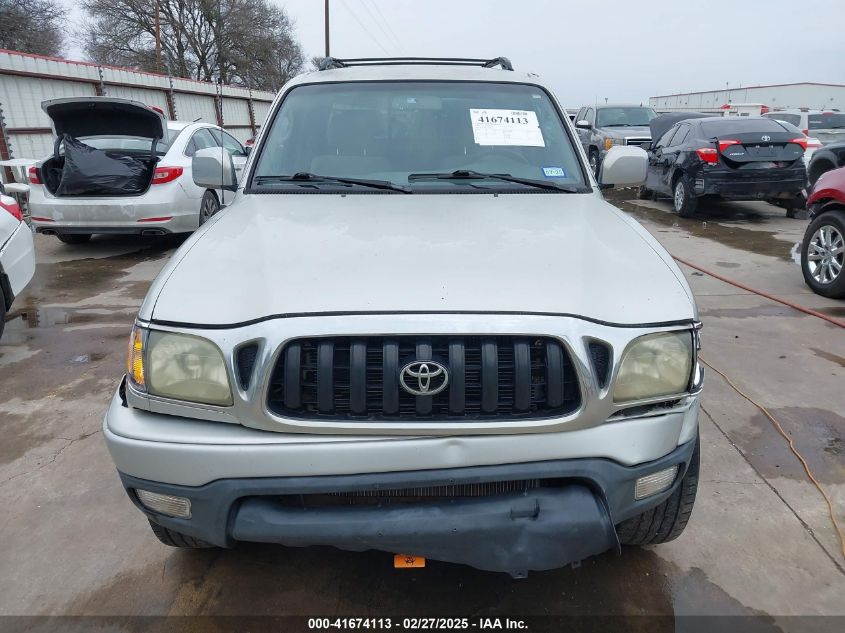 2002 Toyota Tacoma Prerunner V6 VIN: 5TEGN92N42Z888865 Lot: 41674113