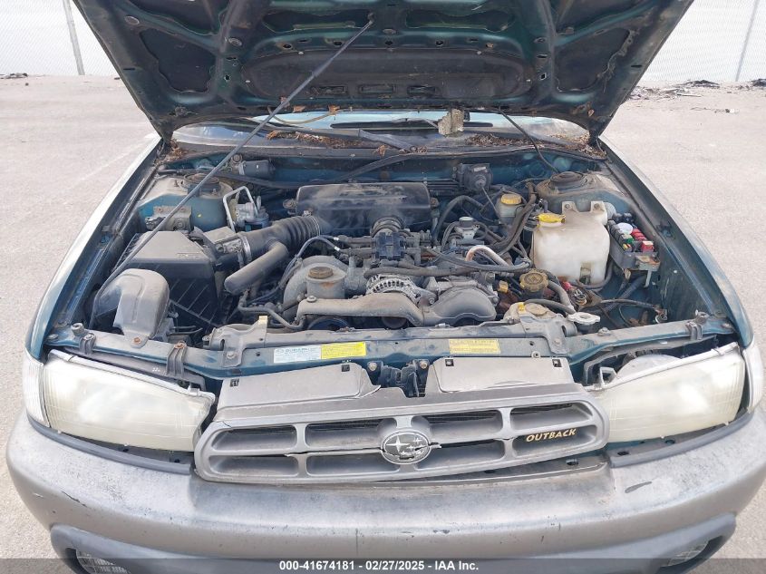 1999 Subaru Legacy 30Th Ann. Outback Ltd./Outback VIN: 4S3BG685XX7655887 Lot: 41674181