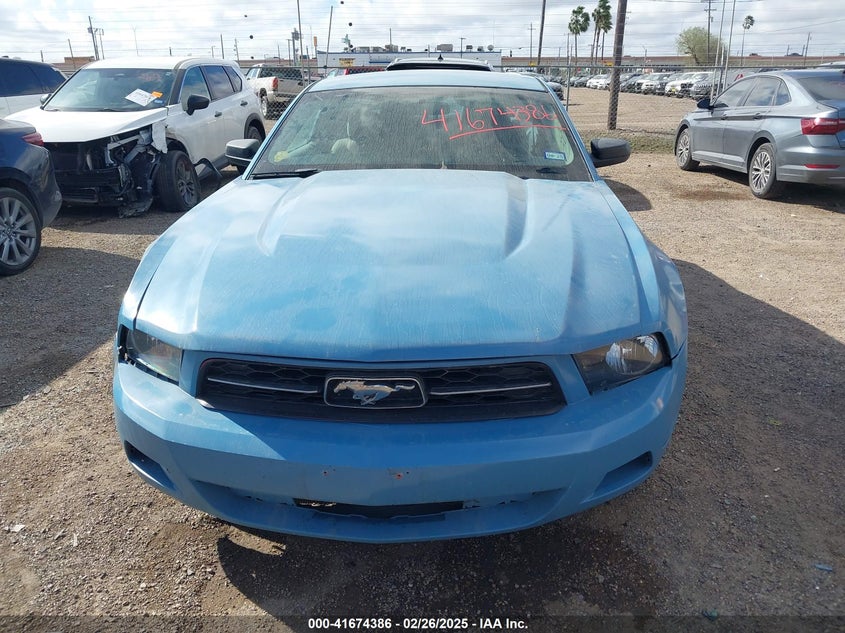 2011 FORD MUSTANG VIN: 1ZVBP8AM1B5160444
