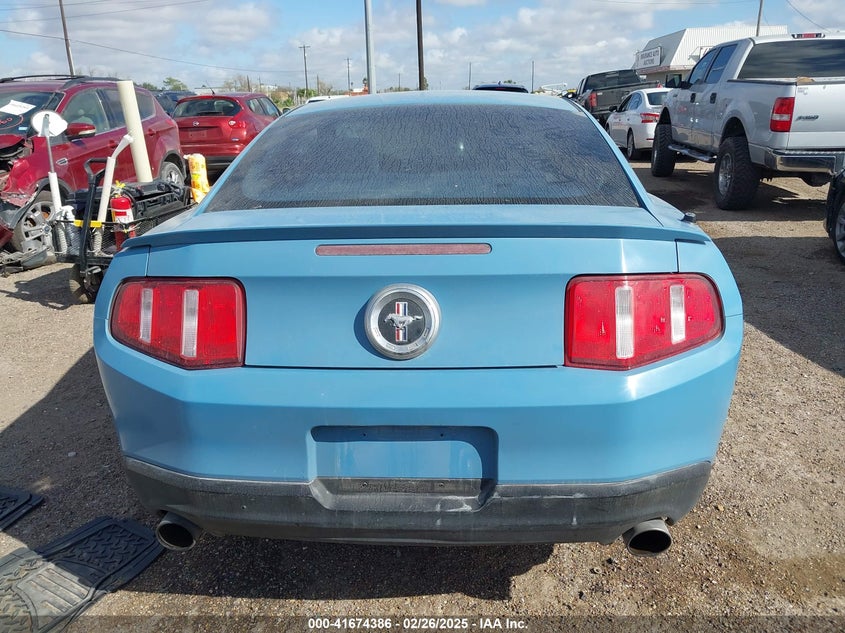 2011 FORD MUSTANG VIN: 1ZVBP8AM1B5160444