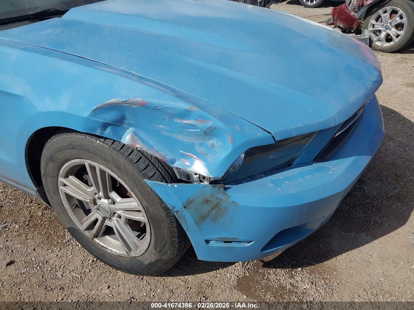 2011 FORD MUSTANG VIN: 1ZVBP8AM1B5160444