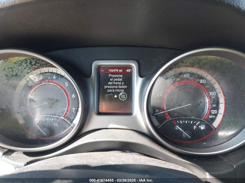 2014 DODGE JOURNEY VIN: 3C4PDCGG3ET292065