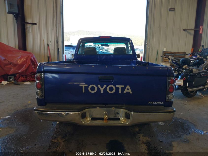 1996 Toyota Tacoma VIN: 04TANL42N5TZ12683 Lot: 41674540