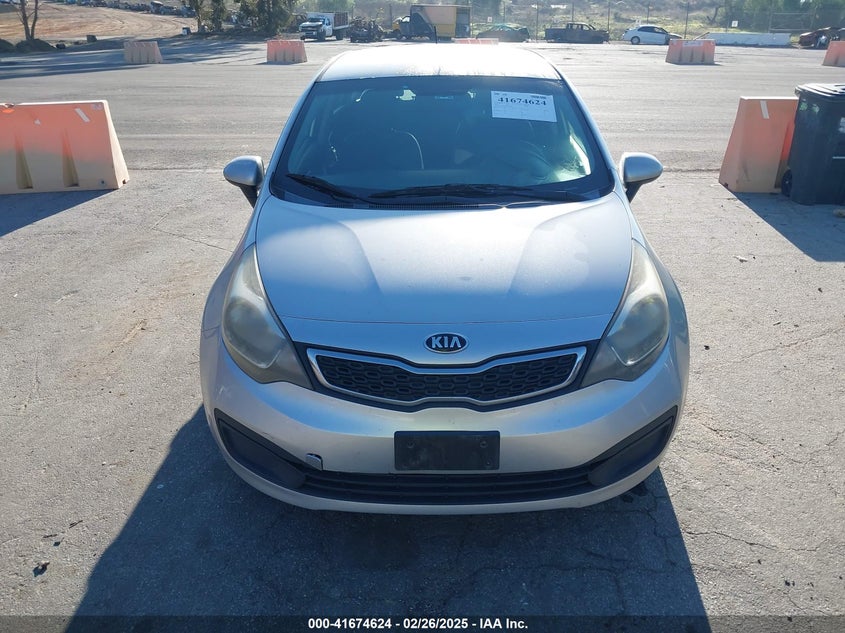 2013 Kia Rio Ex VIN: KNADN4A33D6194896 Lot: 41674624