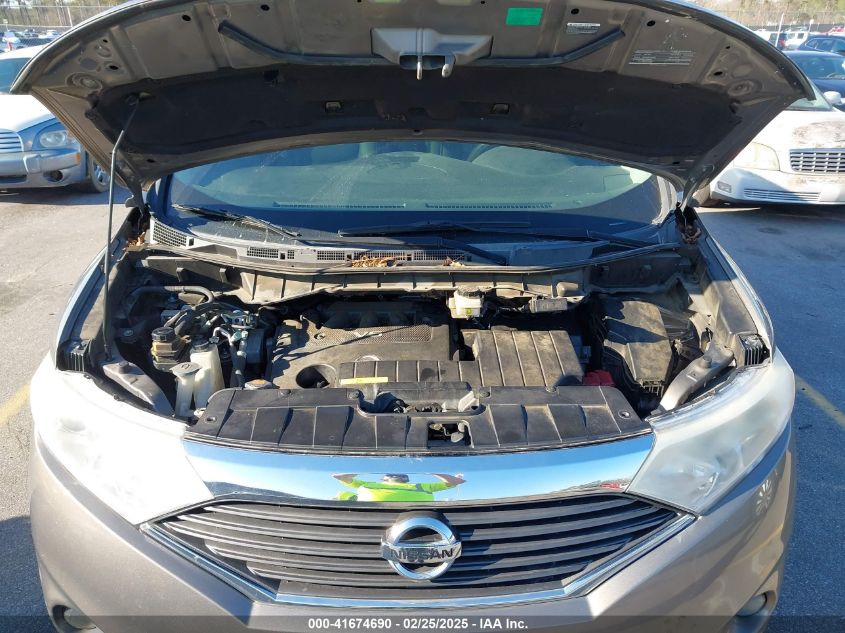 2015 Nissan Quest Sv VIN: JN8AE2KP4F9123952 Lot: 41674690