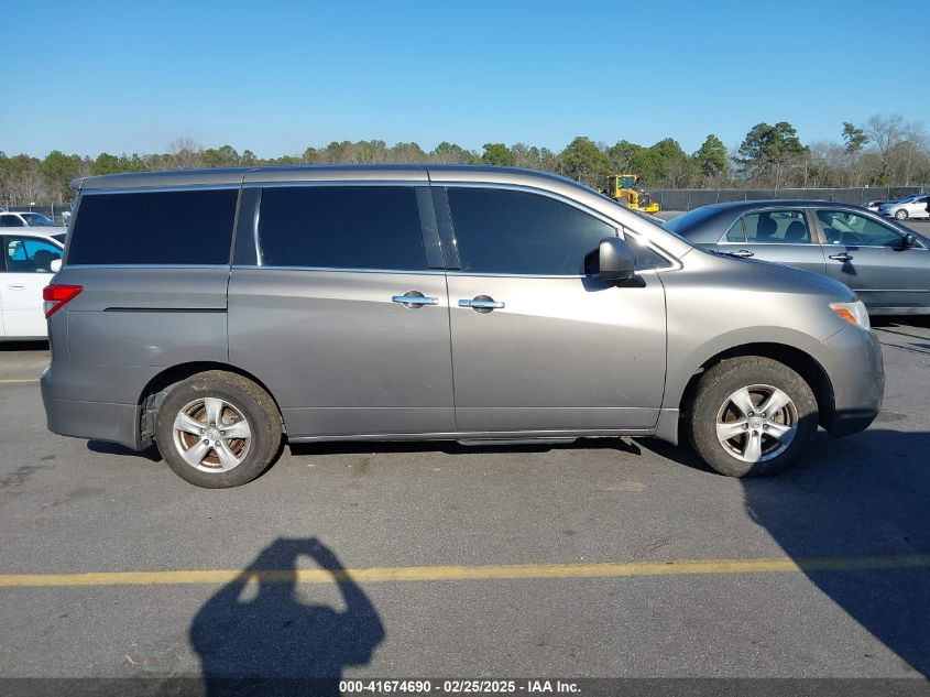 2015 Nissan Quest Sv VIN: JN8AE2KP4F9123952 Lot: 41674690