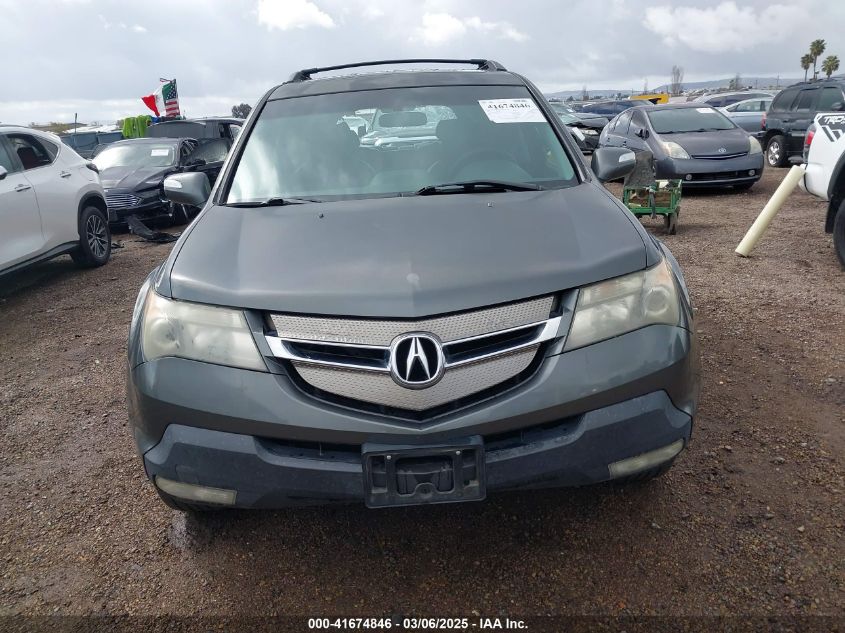 2007 Acura Mdx Sport Package VIN: 2HNYD28547H511763 Lot: 41674846