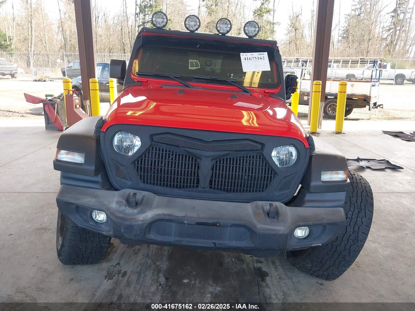 2019 JEEP WRANGLER UNLIMITED VIN: 1C4HJXDN4KW637889