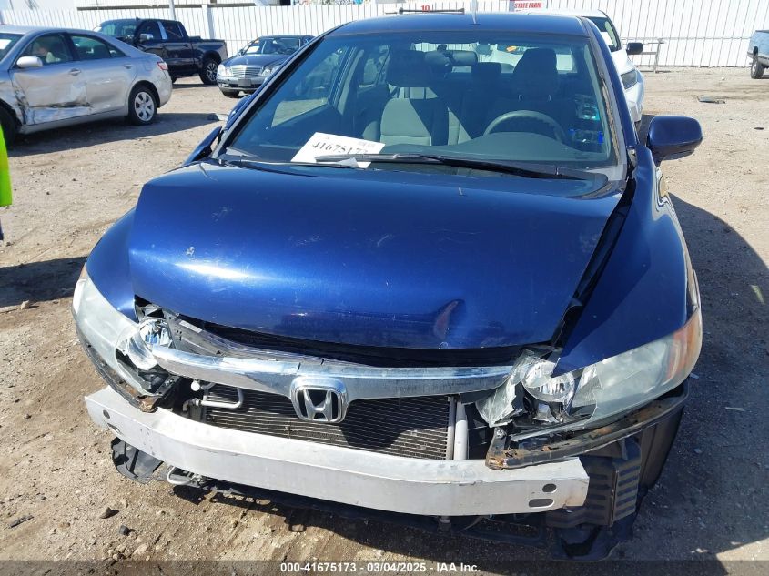 2008 Honda Civic Lx VIN: 1HGFA16518L078038 Lot: 41675173