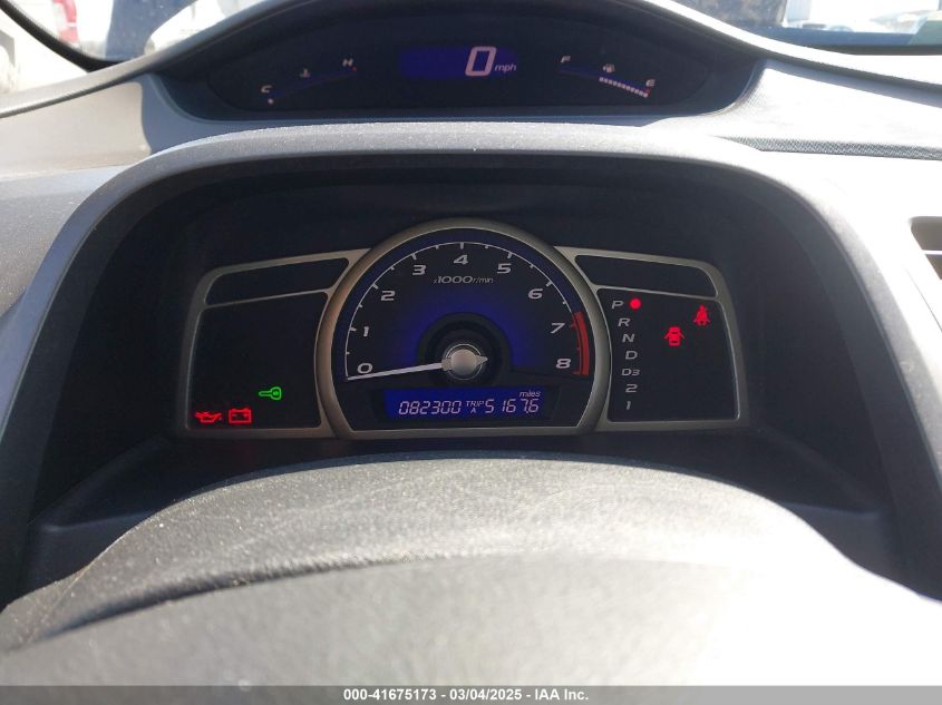 2008 Honda Civic Lx VIN: 1HGFA16518L078038 Lot: 41675173