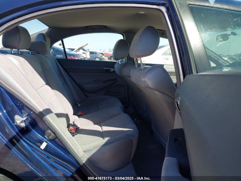 2008 Honda Civic Lx VIN: 1HGFA16518L078038 Lot: 41675173