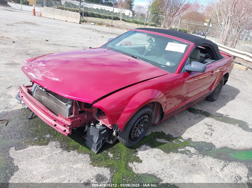 2007 FORD MUSTANG VIN: 1ZVFT84N875245337