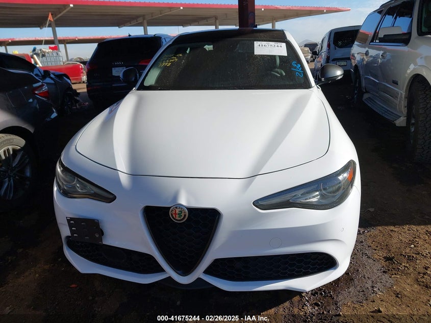 2018 ALFA ROMEO GIULIA TI SPORT RWD ZARFAECN3J7597798